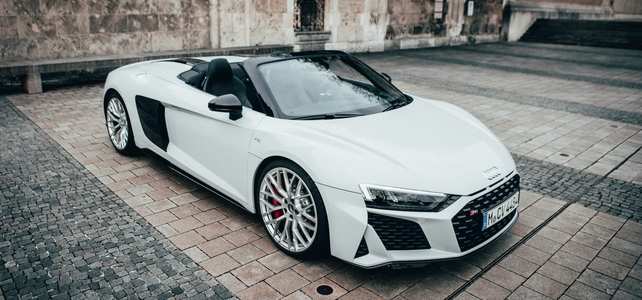 Audi R8 V10 Spider - European Supercar Hire from Ultimate Drives